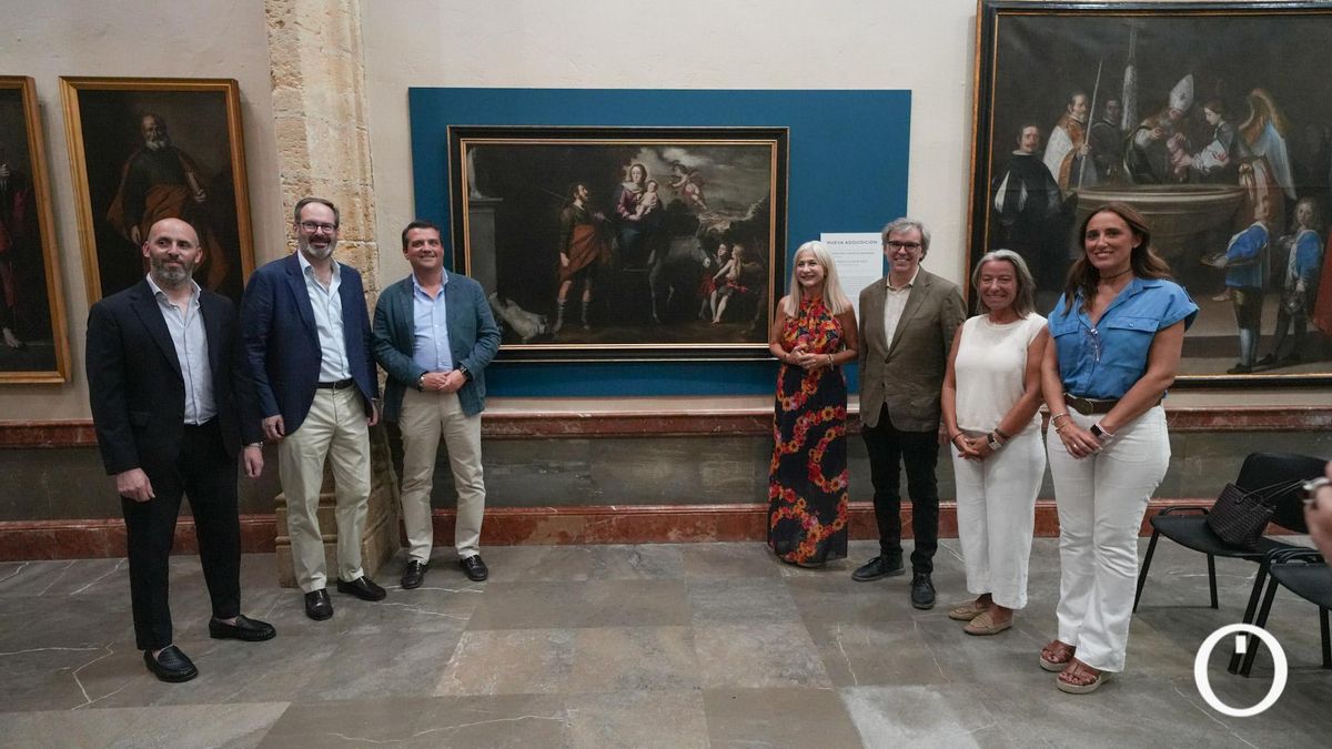'Huida de Egipto y caída de los ídolos': la obra de Antonio del Castillo ya está expuesta en el Museo de Bellas Artes de Córdoba