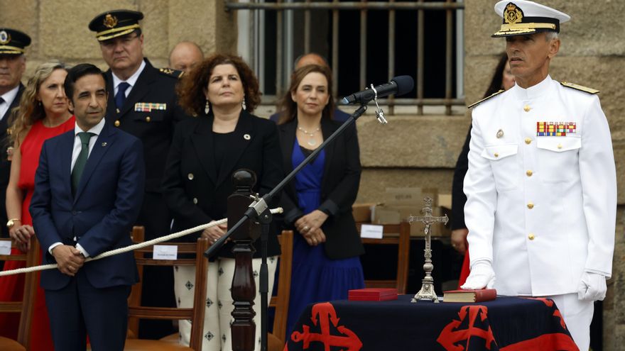 El vicealmirante Rubio Bolívar toma posesión como jefe del Arsenal Militar en Ferrol
