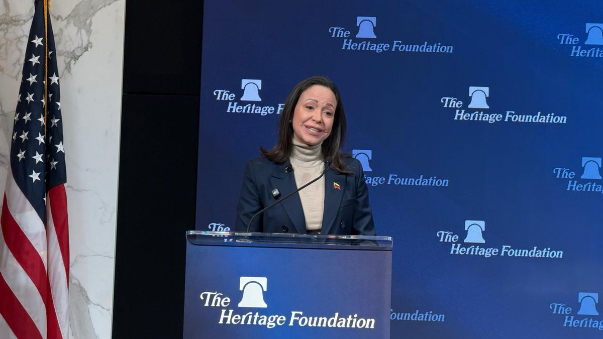 María Corina Machado se muestra confiada "en una transición estable y ordenada" tras el espaldarazo de Trump a Delcy Rodríguez