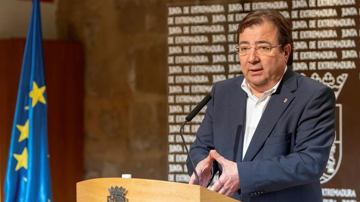 El presidente de la Junta de Extremadura, Guillermo Fernández Vara.