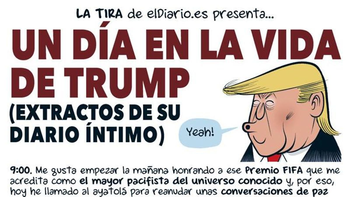 Un día en la vida de Trump