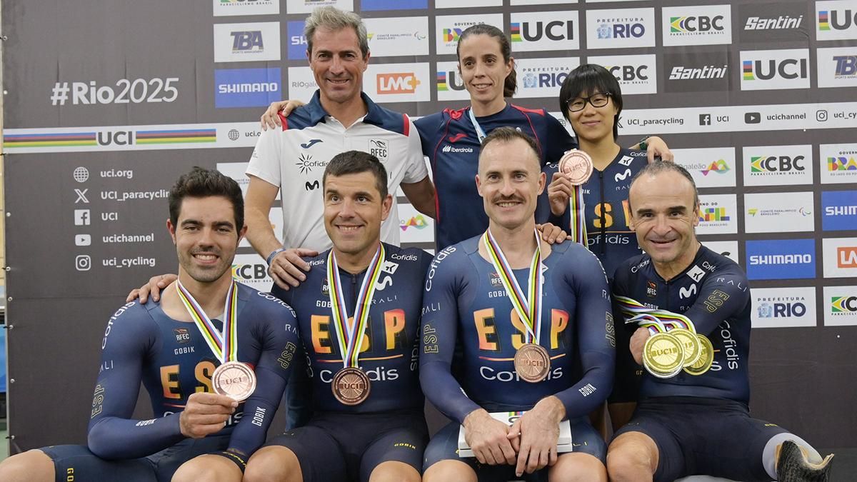 Alfonso Cabello pone el broche al Mundial con otro bronce por equipos