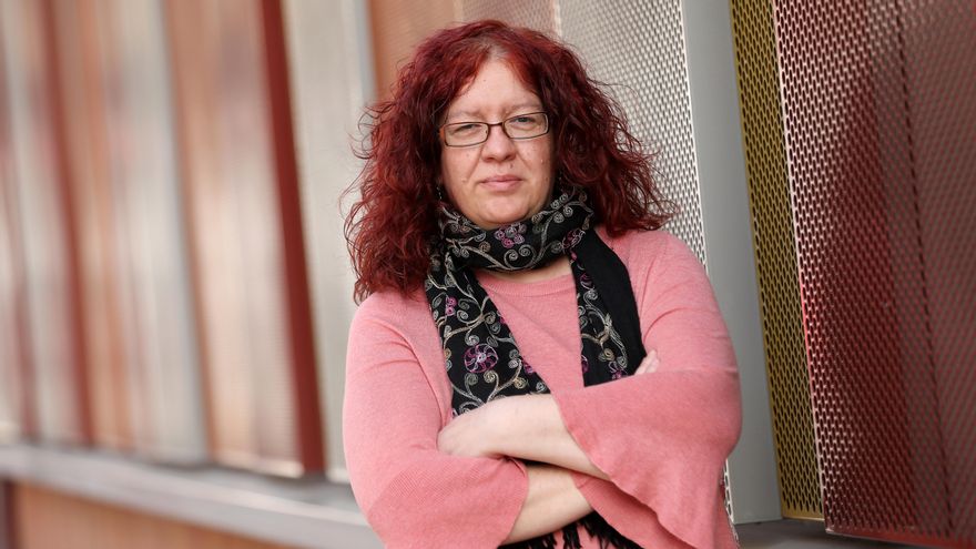 Nuria Manzano, trabajadora de telemarketing y representante sindical de UGT.