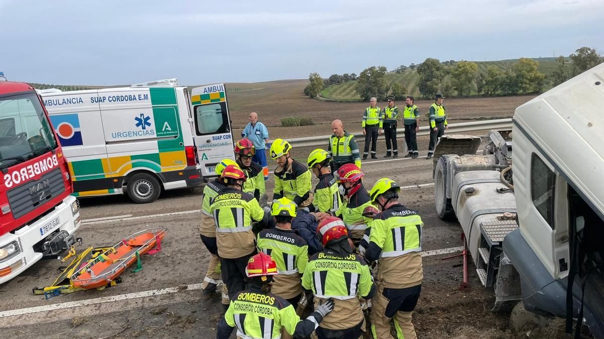 Imagen de archivo de un accidente en la N-331.