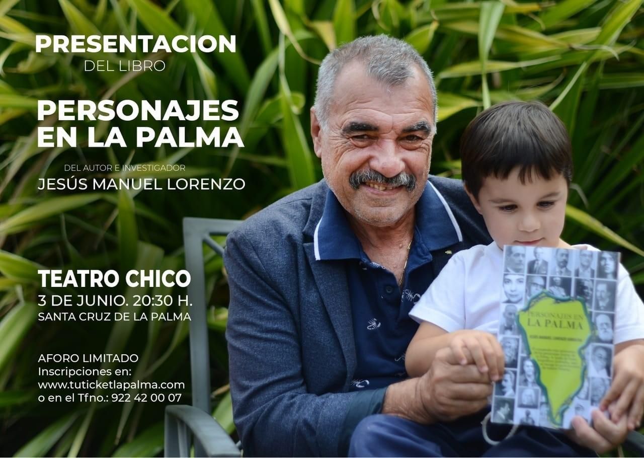 Manuel Lorenzo Arrocha con su nieto.