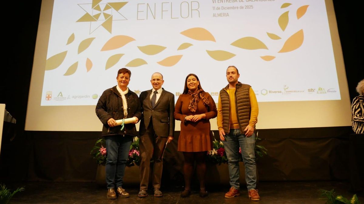 Entrega de los premios a Cañete de las Torres.
