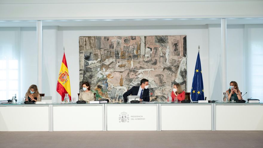 Reunión del Consejo de Ministros de este martes. EFE/Pool Moncloa/Borja Puig de la Bellacasa