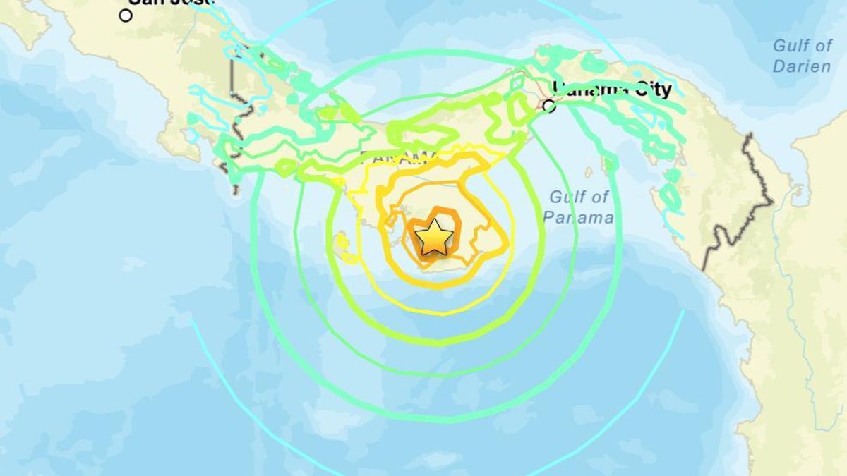 Un terremoto de magnitud 7,6 sacude Panamá