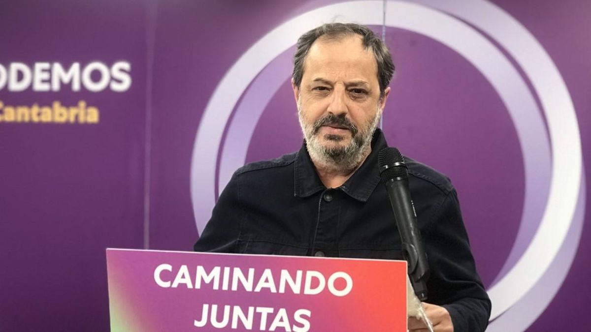 Pablo González, responsable de Educación de Podemos.