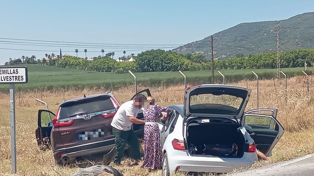 Imagen del accidente