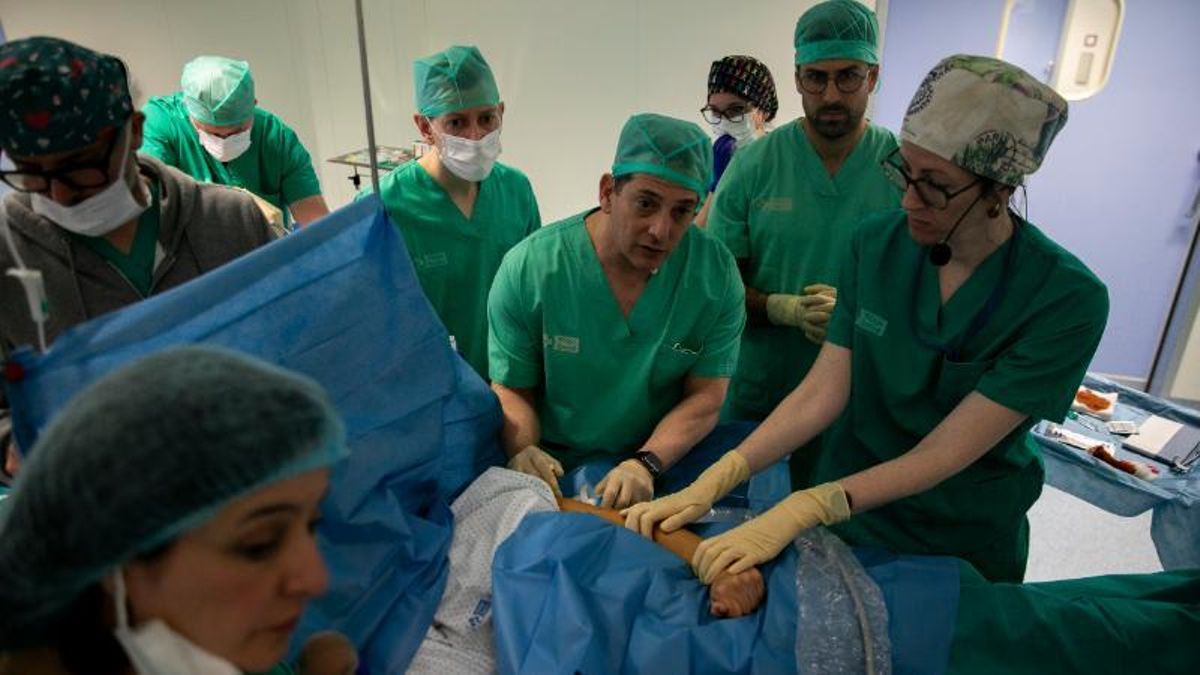 Hito quirúrgico en La Rioja: el Hospital de Calahorra retransmite en directo una técnica pionera para niños con parálisis cerebral