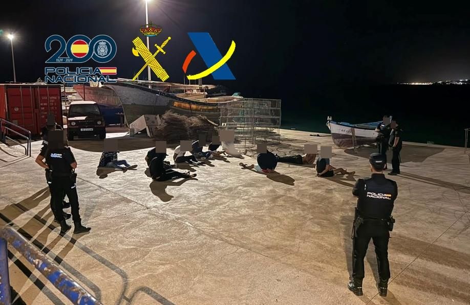Detención de diez personas en una operación antidroga en Gran Canaria.