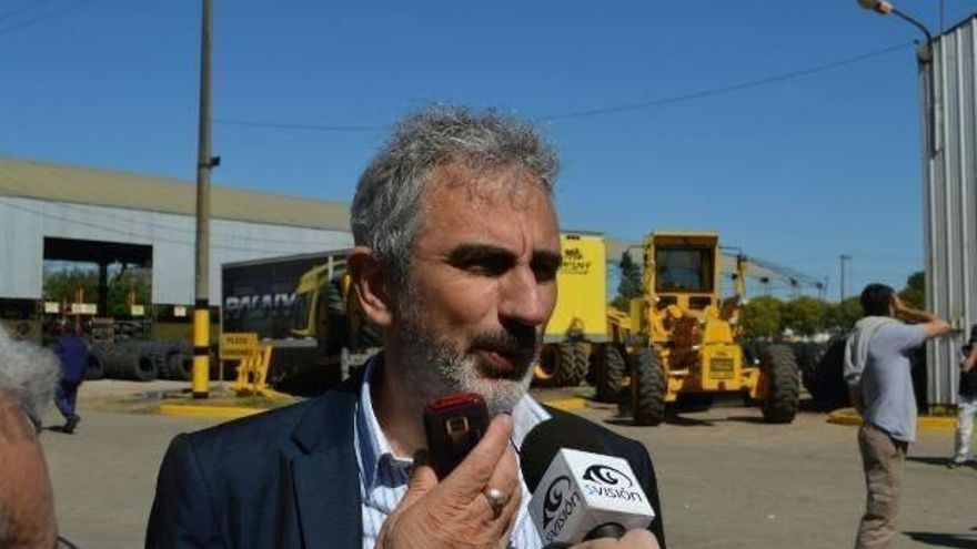 Fernando Coiset, duelos de un concesionario de tractores en la localidad de Montecristo.