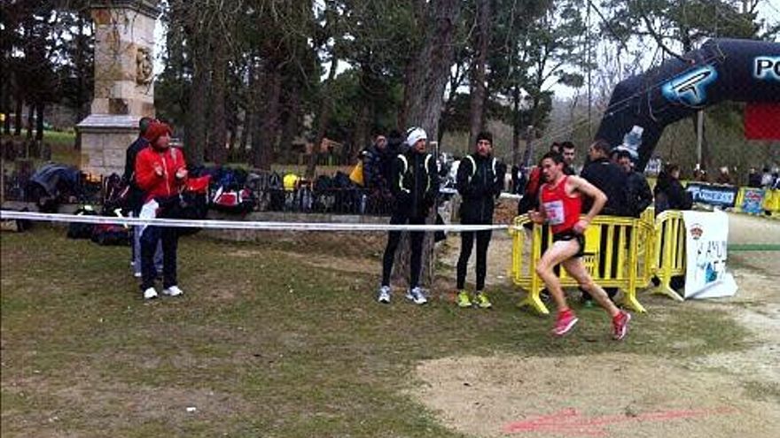 Un momento de la prueba.