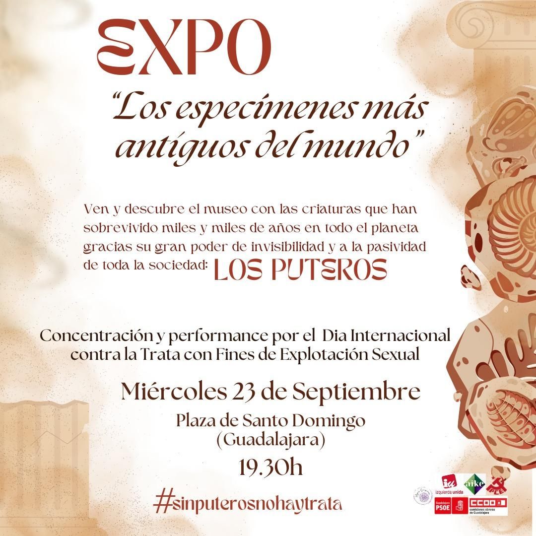Cartel informativo de la exposición