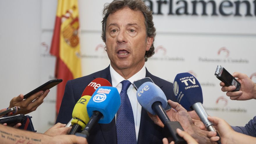 El consejero cántabro de Ganadería fue apercibido por no presentar en plazo las declaraciones de actividad, bienes e IRPF