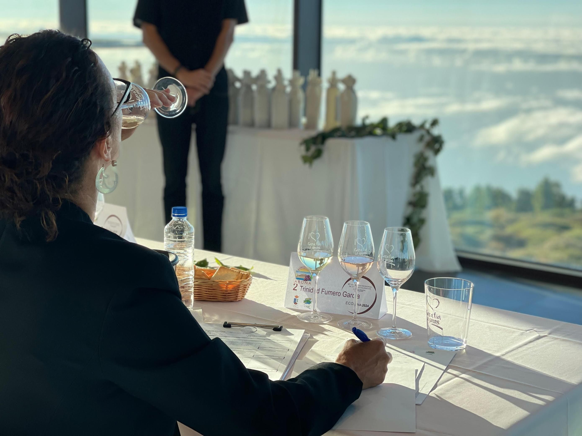 Celebración del Concurso Ecoluna en el Centro de Visitantes del Roque de Los Muchachos.