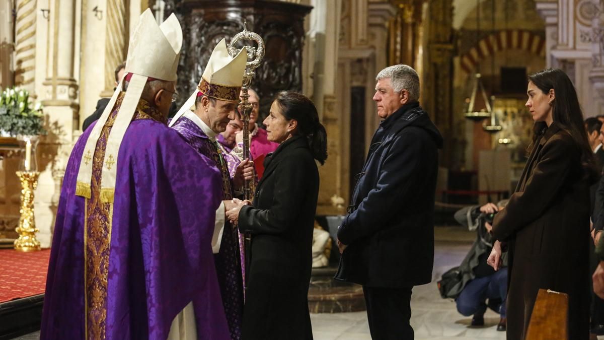 Misa funeral por las víctimas de Adamuz en la Mezquita Catedral