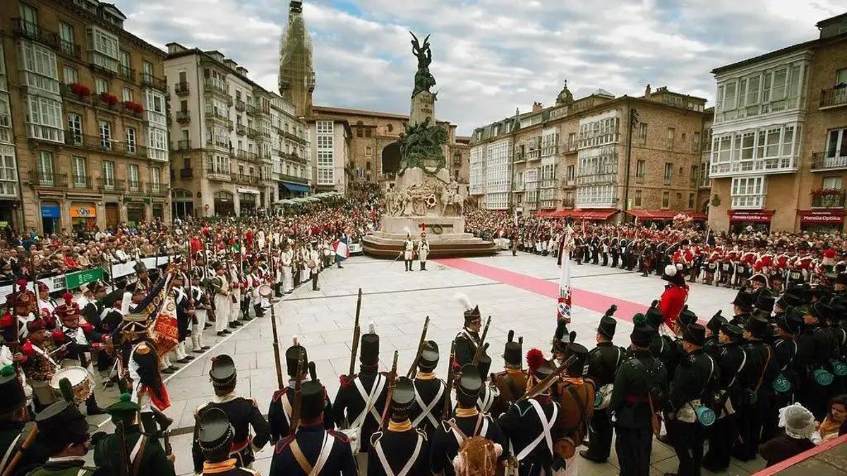 Monumento de la Batalla de Vitoria.