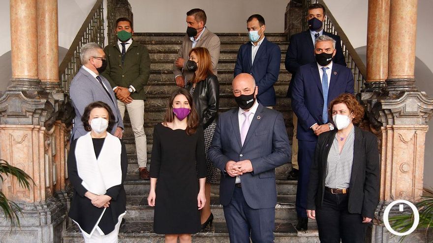 La ministra de Igualdad, Irene Montero, visita la Diputación de Córdoba.