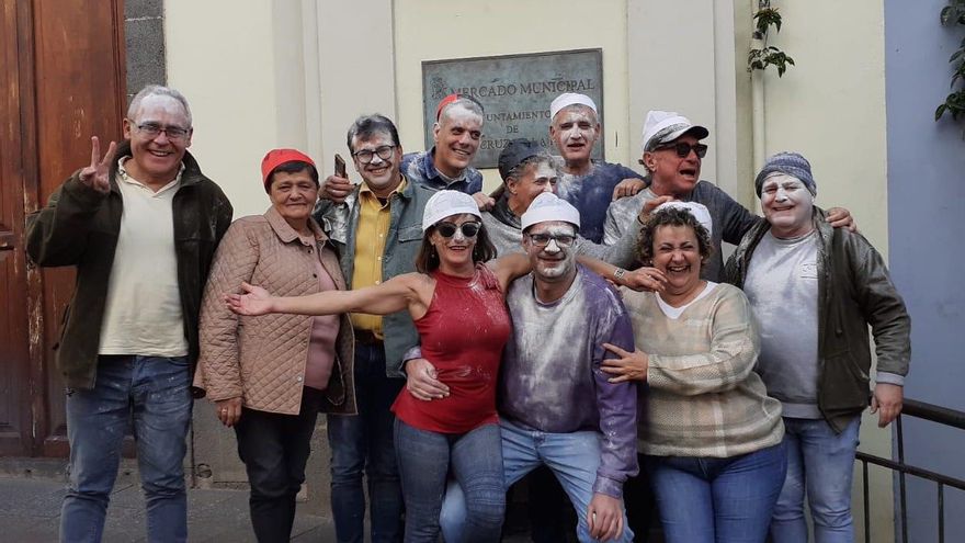 En la imagen, celebración del 'Sábado gordo' en Santa Cruz de La Palma.