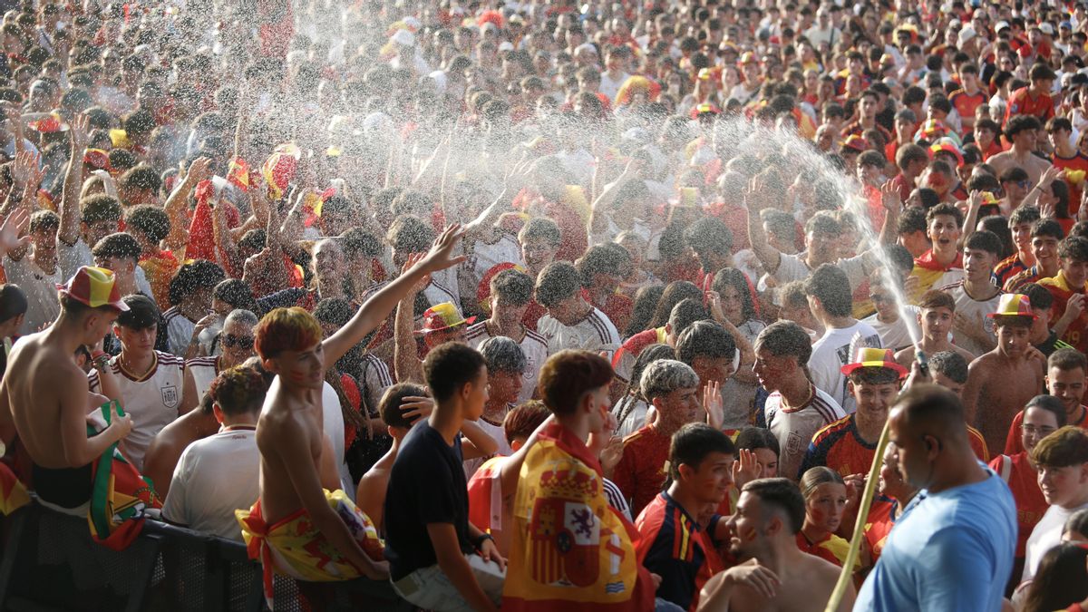 El ambiente de la afición española en el Córdoba Live, en imágenes