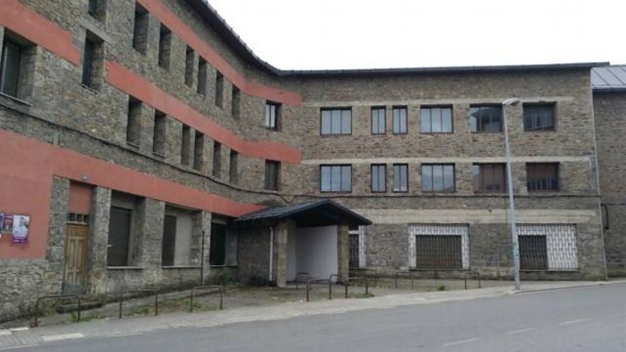 Antiguas oficinas de la MSP en Villablino