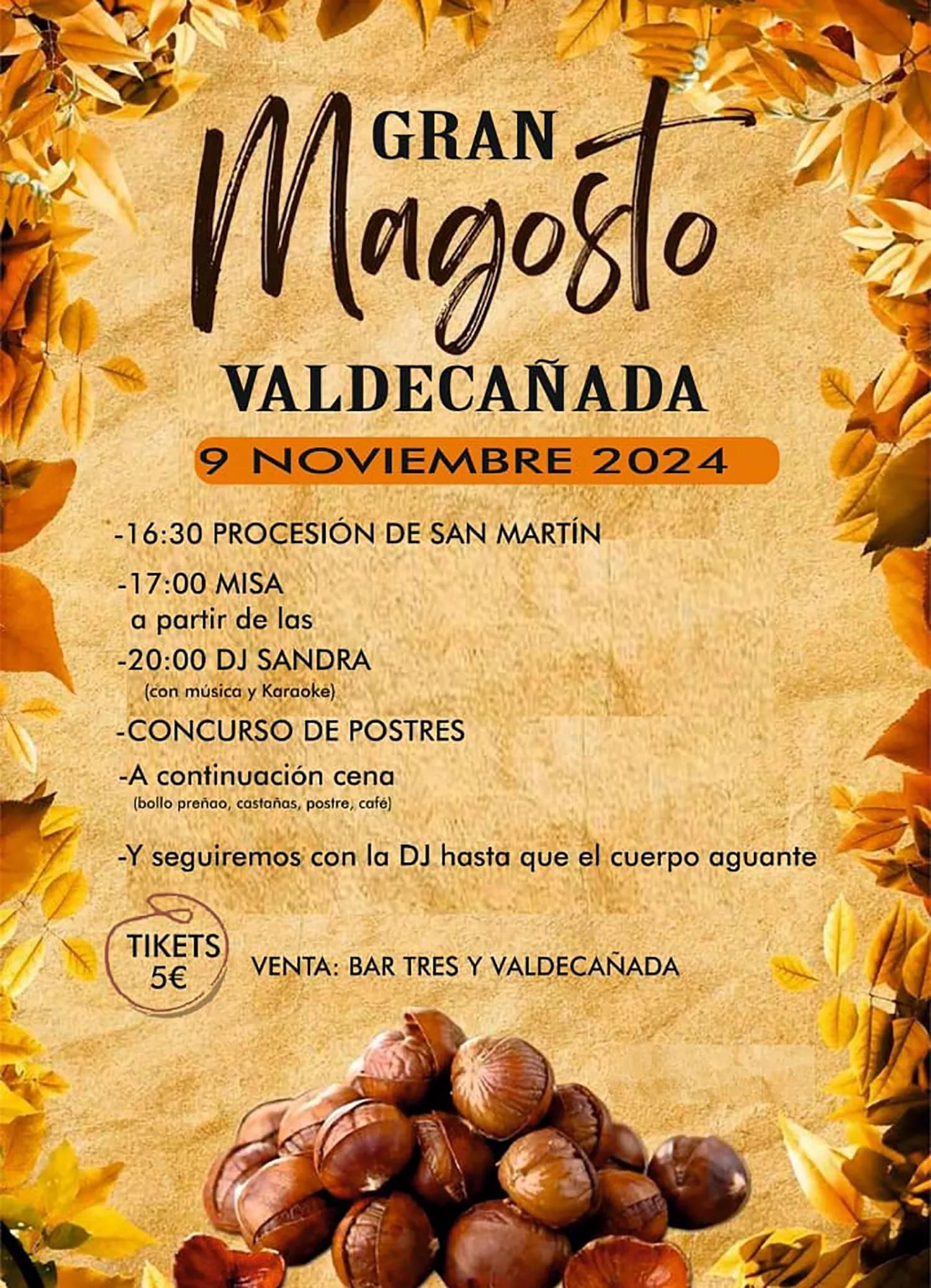 Magosto en Valdecañada.