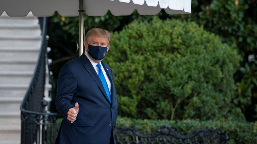 Trump, hospitalizado tras dar positivo en coronavirus