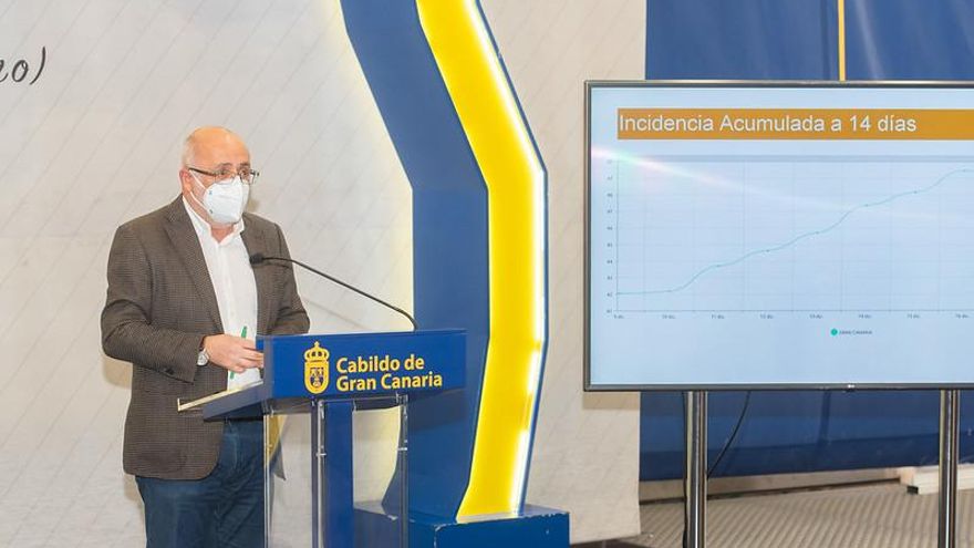 El presidente del Cabildo de Gran Canaria, partidario de endurecer las restricciones: "Cuanto más nos acerquemos al confinamiento, mejor"
