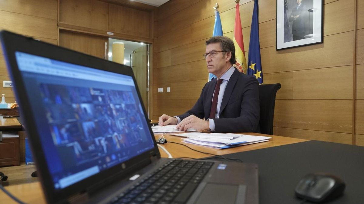 Feijóo vuelve a urgir material y espera en breve 8 millones de mascarillas compradas por el Sergas