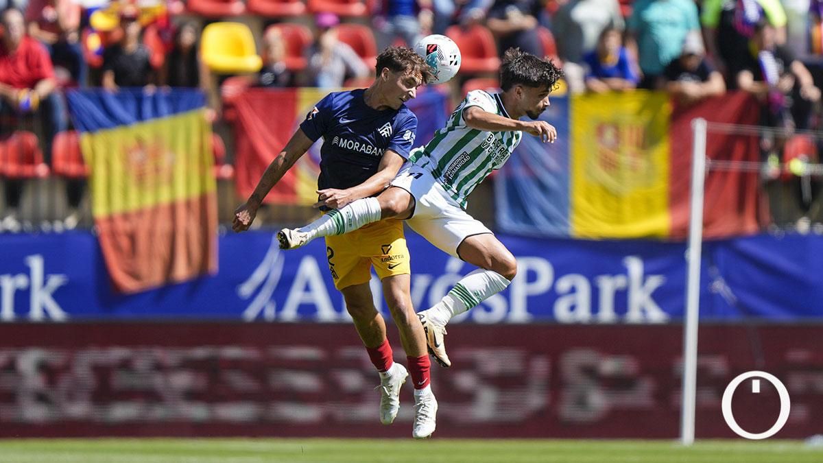 El partido entre el FC Andorra y el Córdoba CF, en imágenes