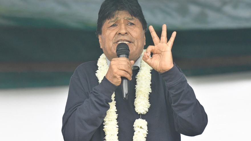 Evo Morales dice que Del Castillo es el candidato de los "grandes narcotraficantes"