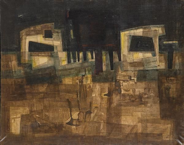 Sin título. 1966. Óleo sobre lienzo
