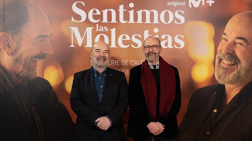 Resines, de vuelta con Miguel Rellán para presentar 'Sentimos las molestias': "Que la muerte te pille viviendo"