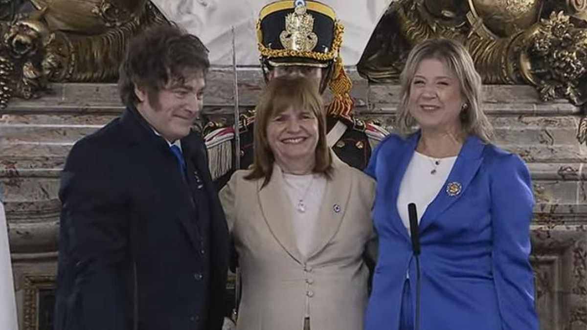 Juró la nueva ministra de Seguridad de Milei, con el embajador de EE.UU. en primera fila