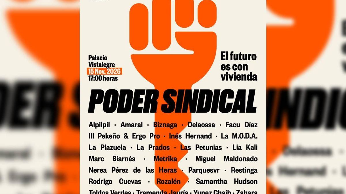 Gran fiesta del Sindicato de Inquilinas con Amaral, La Plazuela, Rodrigo Cuevas y un sinfín de 'influencers' en Vistalegre