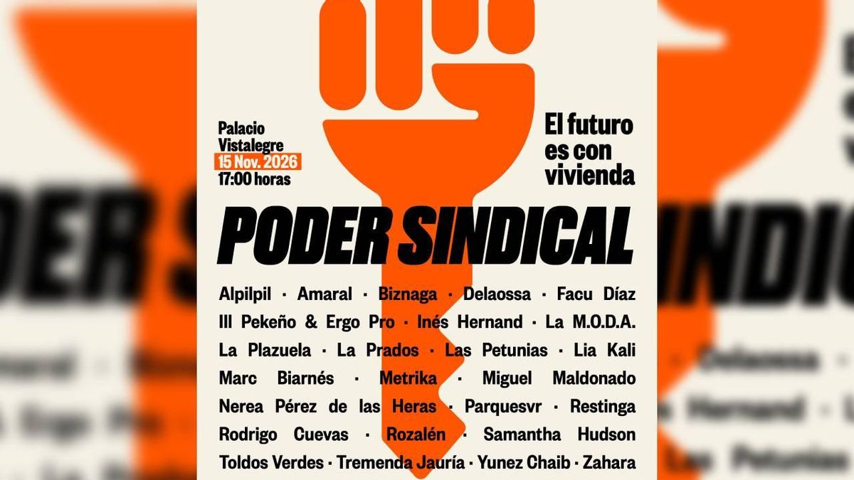 Gran fiesta del Sindicato de Inquilinas con Amaral, La Plazuela, Rodrigo Cuevas y un sinfín de 'influencers' en Vistalegre