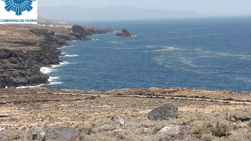 Aparición de microalgas en Fasnia el pasado 22 de agosto