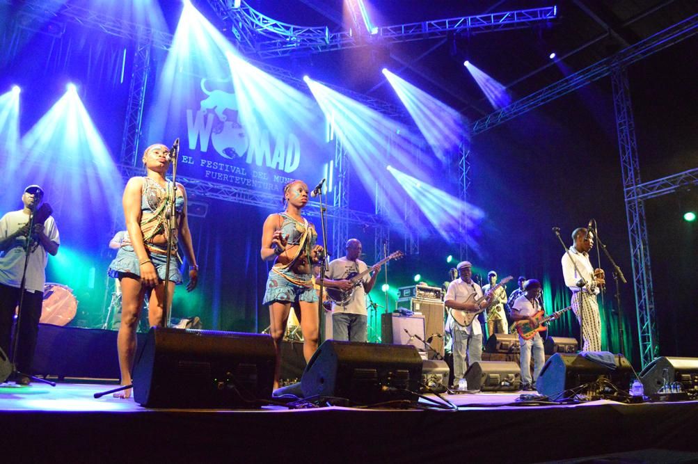 Actuación de Seun Kuti & Egypt 80 durante el Womad Fuerteventura 2014 | Iago Otero Paz