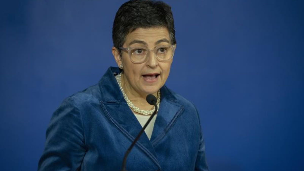 La ministra de Exteriores, González Laya
