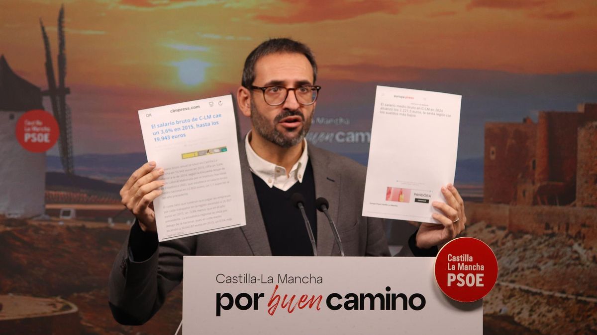 El PSOE pide al PP una mesa de negociación sobre el Estatuto de Castilla-La Mancha para acelerar su aprobación