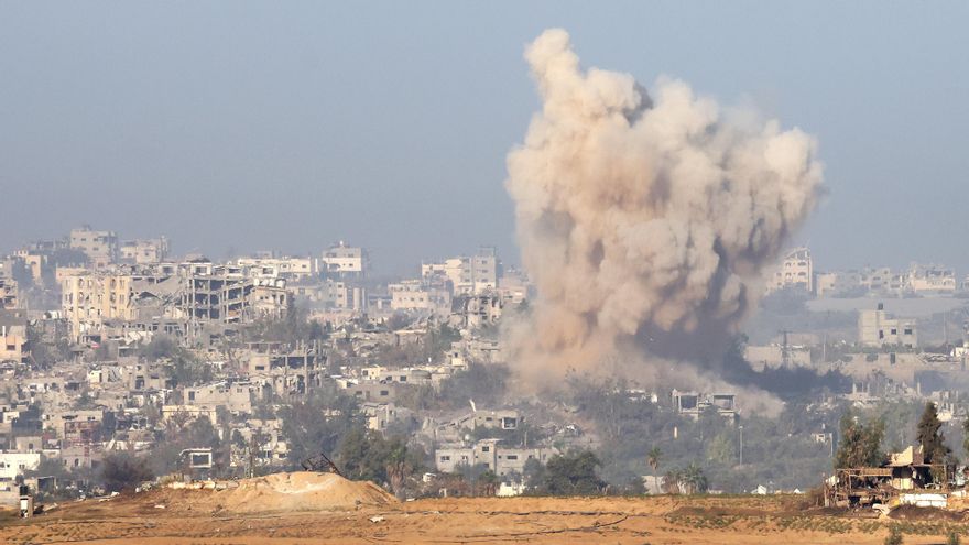 Israeli strikes continue on northern Gaza