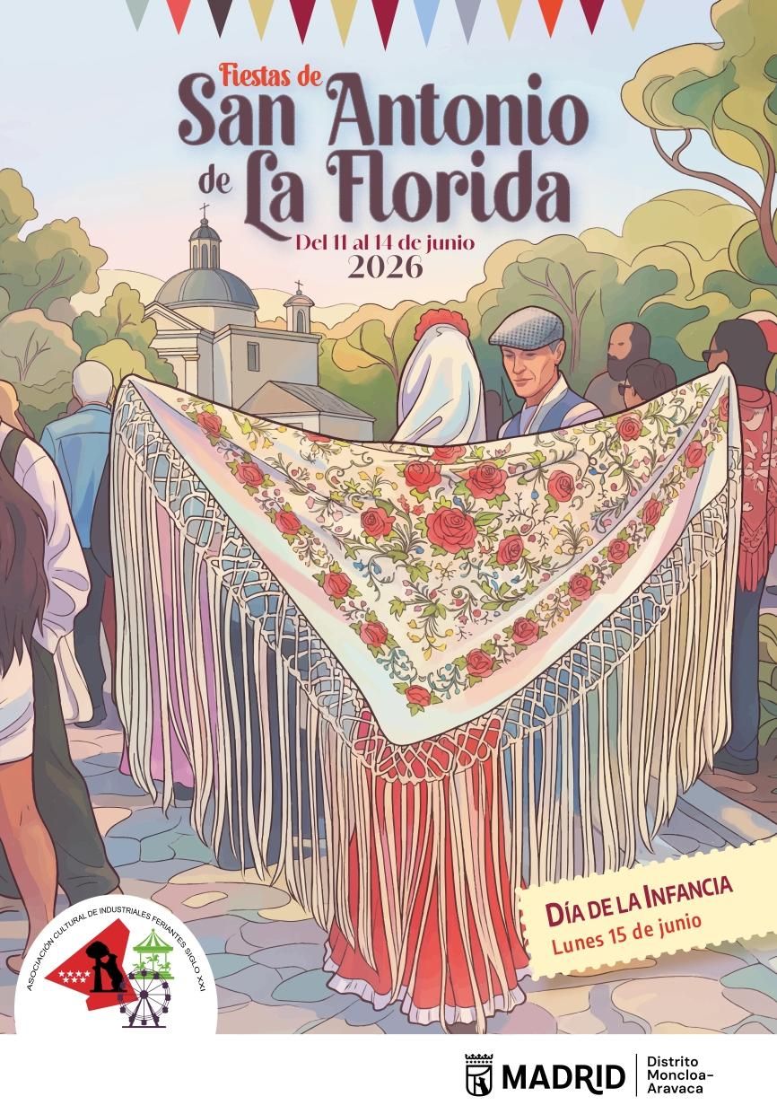 Cartel de las Fiestas de San Antonio de la Florida 2026