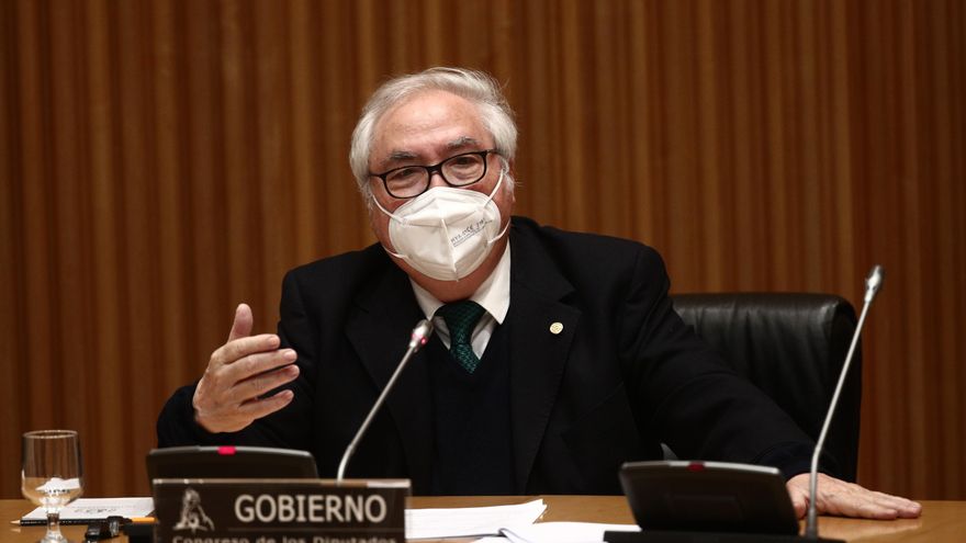 El ministro de Universidades, Manuel Castells, en una imagen de archivo.