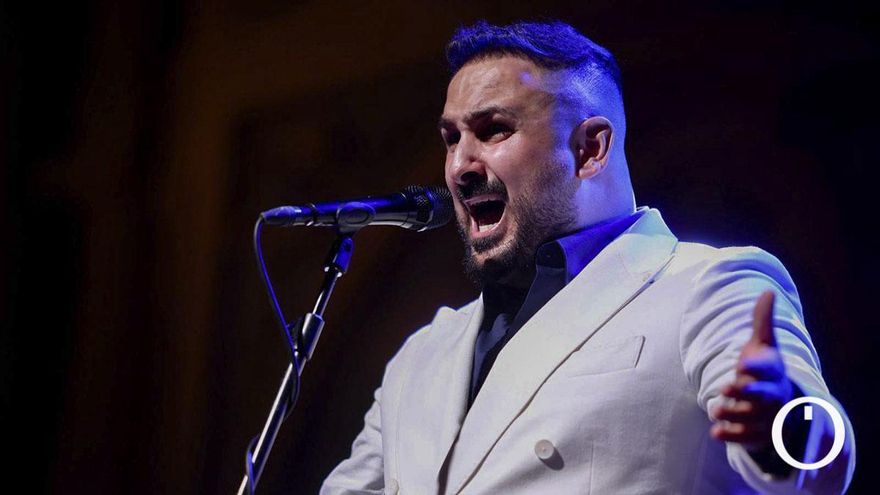 Rafa del Calli, ganador de la Lámpara Minera en el Concurso de Las Minas
