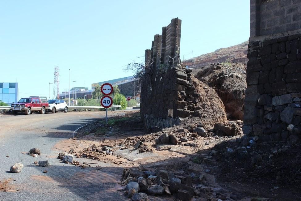 Temporal en el norte de Gran Canaria. (BORJA VERA)
