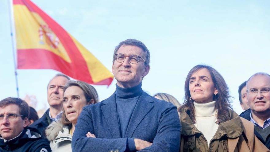 Feijóo recula y acepta ahora renovar el Poder Judicial con la ley actual tras la exigencia de Bruselas