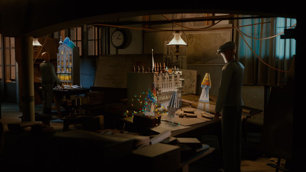 El legendario taller de Gaudí bajo la Sagrada Familia cobra vida con una experiencia de realidad virtual