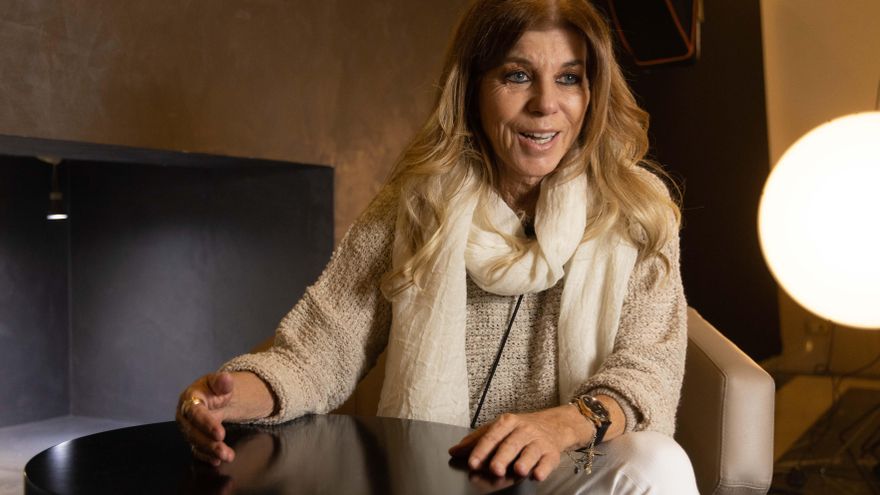 Jeanette, durante la entrevista.